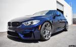 BMW M3 Sedan Tanzanite Blue Metallic by EAS 2017 года